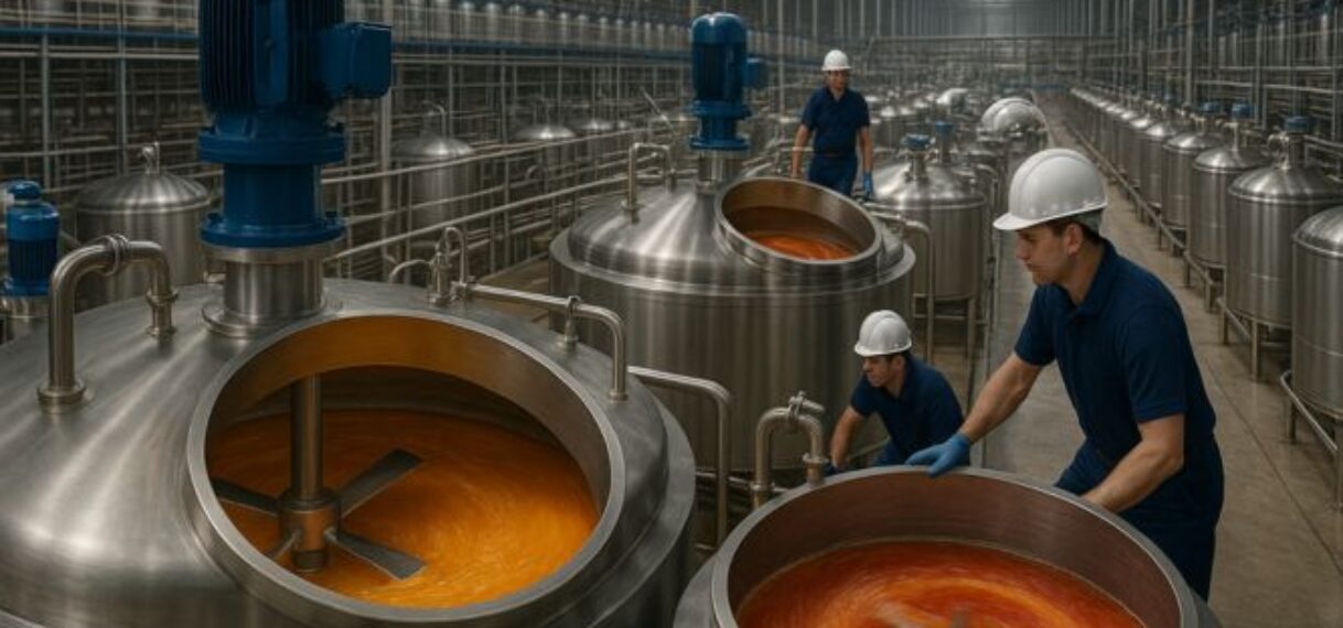 Agitadores Industriales en la Industria de Bebidas: El Arte Invisible que Da Sabor a Tu Mundo
