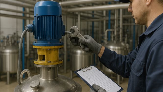 ¿Qué mantenimiento preventivo necesita un agitador industrial para prolongar su vida útil?