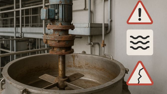 ¿Cuándo reemplazar tu agitador industrial? Señales claras que no debes ignorar
