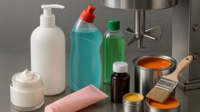 Guía Completa de Mezcladoras Industriales para Industrias Químicas: Tipos, Aplicaciones y Casos de Éxito