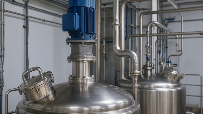 Requisitos normativos y de seguridad para agitadores químico-industriales