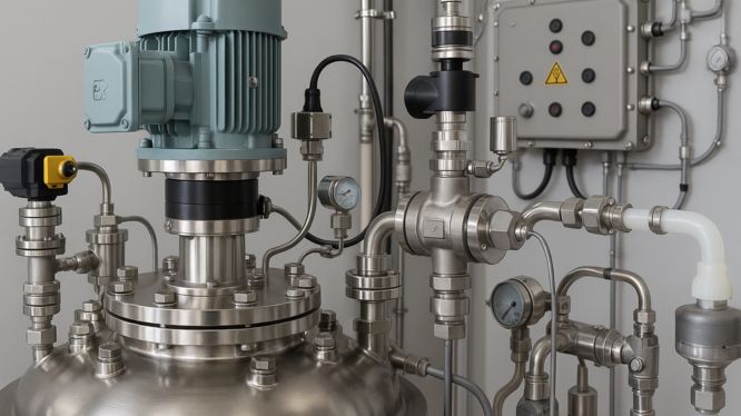 Requisitos normativos y de seguridad para agitadores químico-industriales