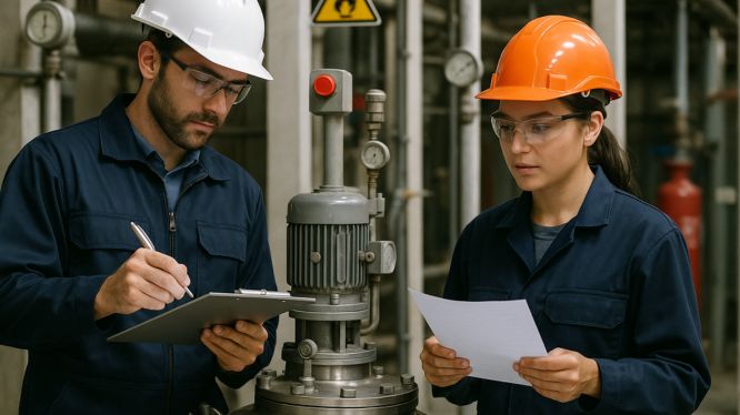 Requisitos normativos y de seguridad para agitadores químico-industriales