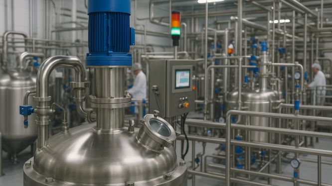 Mezcladoras industriales en líneas continuas: claves para integrar eficiencia y consistencia