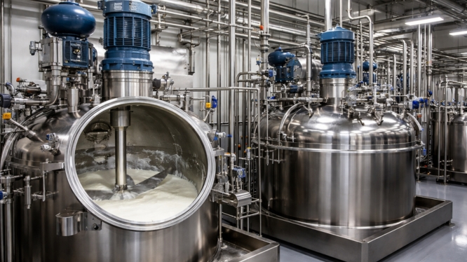 Agitadores y mezcladores industriales en procesos por lotes: cuándo conviene cada solución