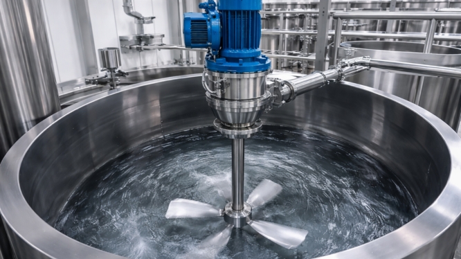 Cómo dimensionar agitadores industriales según el volumen del tanque y el objetivo de mezcla