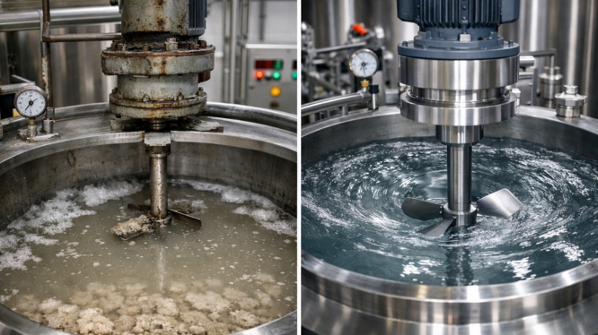 Cómo dimensionar agitadores industriales según el volumen del tanque y el objetivo de mezcla