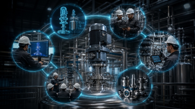 Agitadores industriales en México: qué servicios debe ofrecer un proveedor después de la instalación