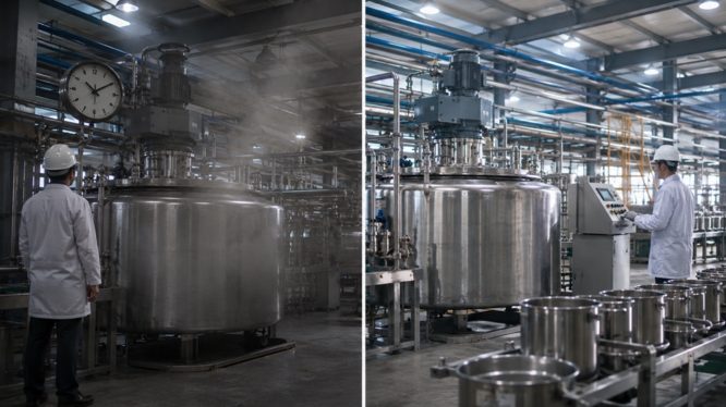 Mezcladora industrial: cómo calcular el tiempo óptimo de mezcla para reducir costos de producción