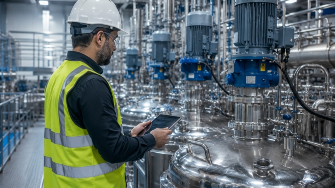 Agitadores industriales: cómo elegir la velocidad de agitación según el comportamiento del fluido