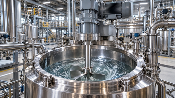 Agitadores industriales: cómo calcular la potencia necesaria sin sobredimensionar el equipo