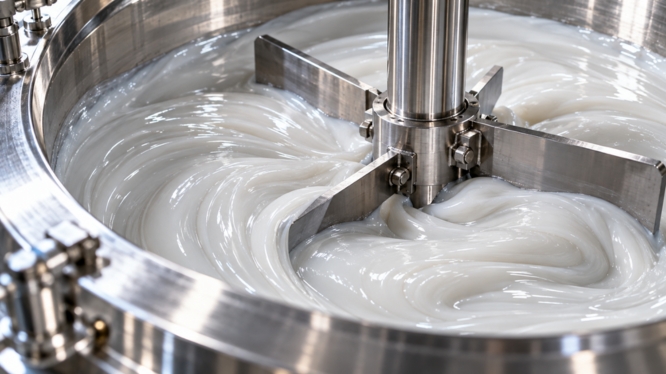 Agitadores para la industria química: cómo controlar mezclas con cambios de viscosidad, temperatura y densidad