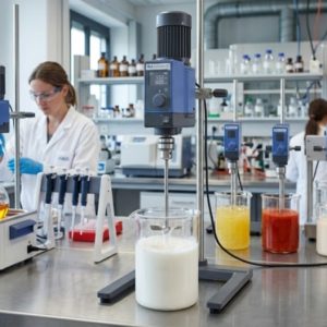 Agitador mecánico de laboratorio vs agitador industrial: diferencias, aplicaciones y criterios de selección