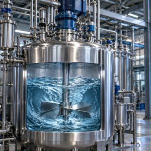 Agitadores para la industria química: cómo controlar mezclas con cambios de viscosidad, temperatura y densidad