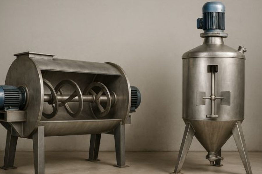 ¡Comparativa práctica entre mezcladora industrial horizontal y vertical: ¿cuál te conviene más?