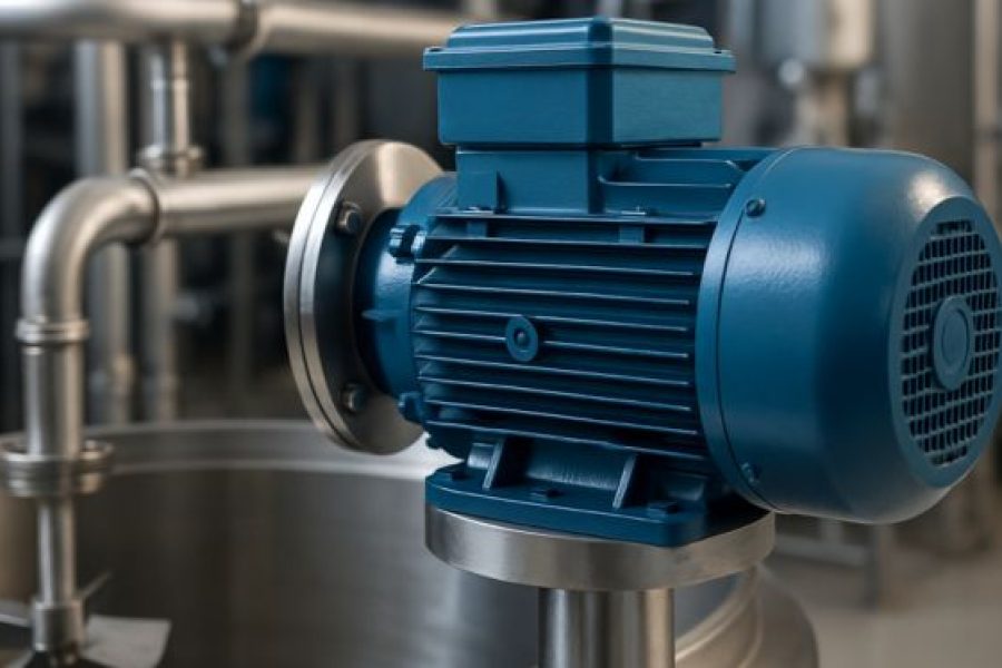 Cómo elegir el motor ideal para tu agitador industrial: potencia, eficiencia y ahorro energético